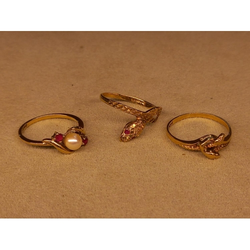 255 - 3 9CT RINGS