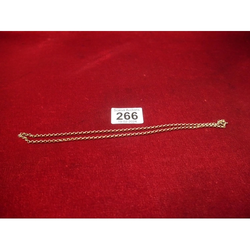 266 - 9CT CHAIN