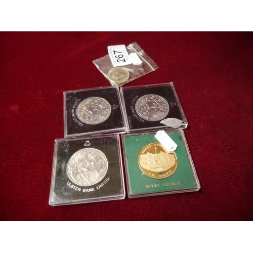 267 - SELECTION OF COINS