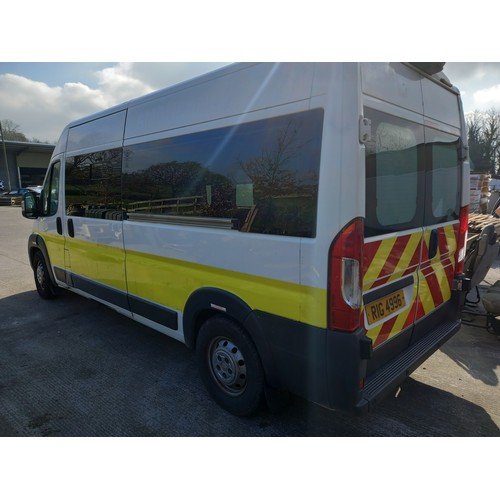 55 - PEUGEOT BOXER 435 EX AMBULANCE SUITABLE FOR CAMPER CONVERSION OR PUTTING BACK TO A VAN - REGISTERED ... 