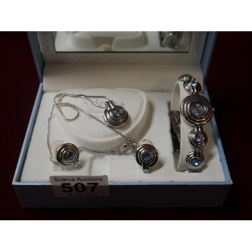 507 - BOXED COSTUME JEWELLERY