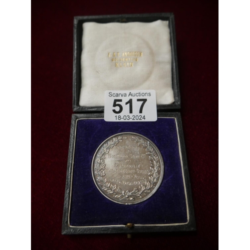 517 - SILVER HORSE BREEDING SOCIETY MEDAL