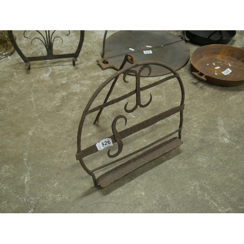 526 - ANTIQUE HARDENING STAND