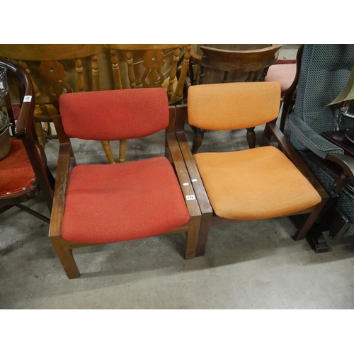 770 - 2 MID CENTURY STYLE CHAIRS