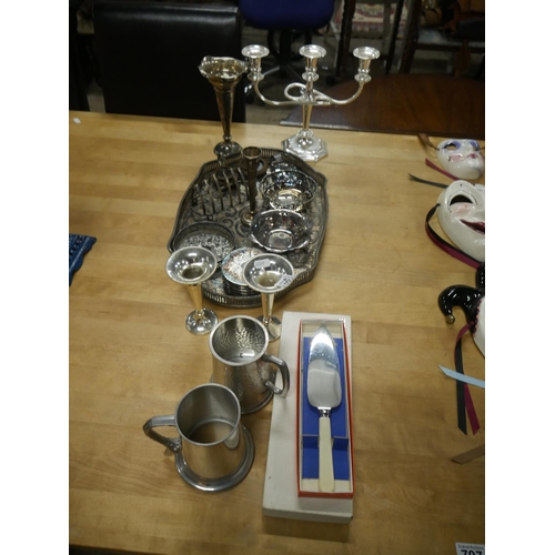 799 - SILVER PLATE ETC