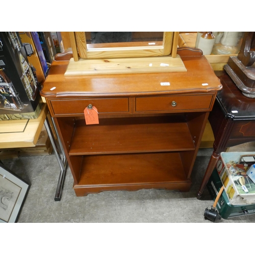 892 - MAHOGANY SIDE TABLE