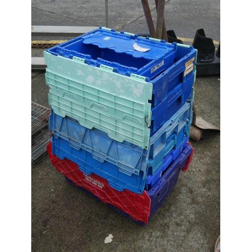 108 - LOT OF STORAGE BOXES