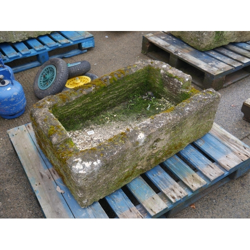 205 - LARGE STONE TROUGH