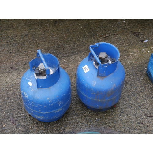 207 - 2 CAMPING CYLINDERS