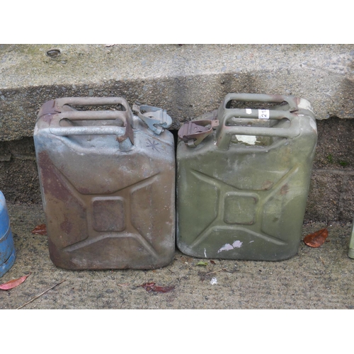 210 - 2 JERRY CANS