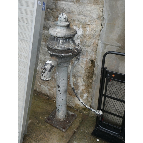 217 - CAST IRON PORTADOWN COWTAIL PUMP