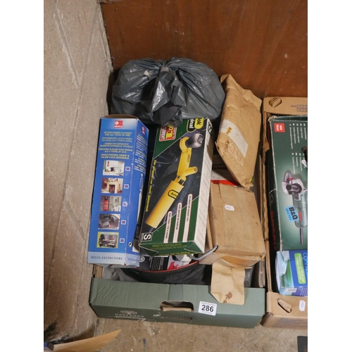 286 - BOX OF TOOLS