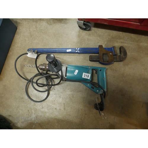 318 - STILSON WRENCH & ELECTRIC TOOL