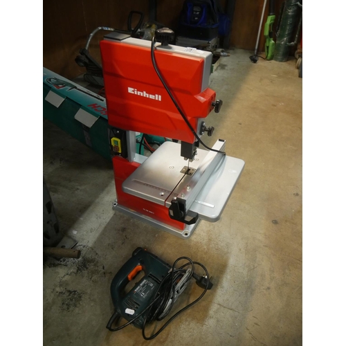 334 - SMALL BANDSAW & JIGSAW