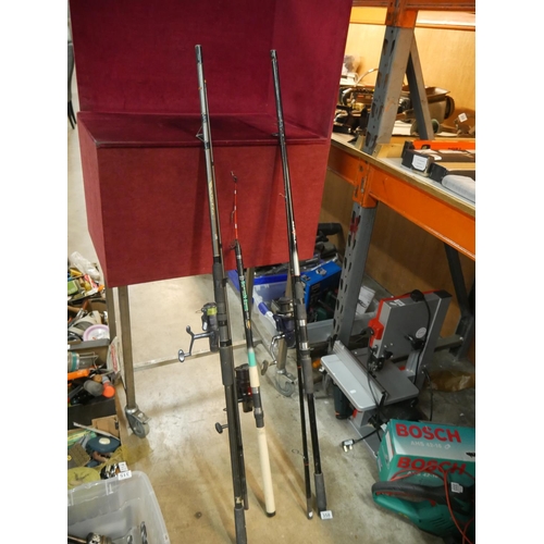 358 - LOT OF FISHING RODS