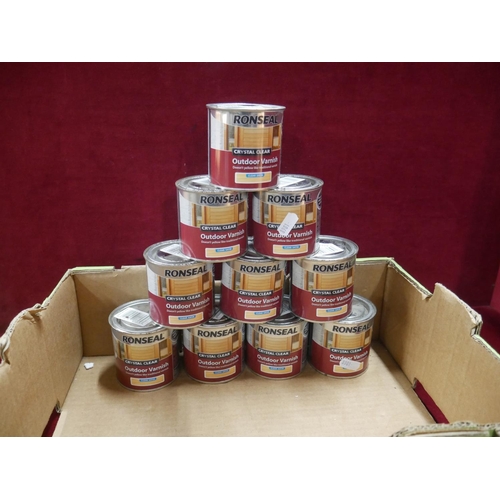 380 - SMALL TINS OF FLOOR VARNISH