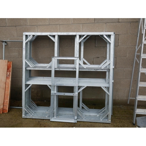 67 - LOT OF GALVANIZED FRAMES