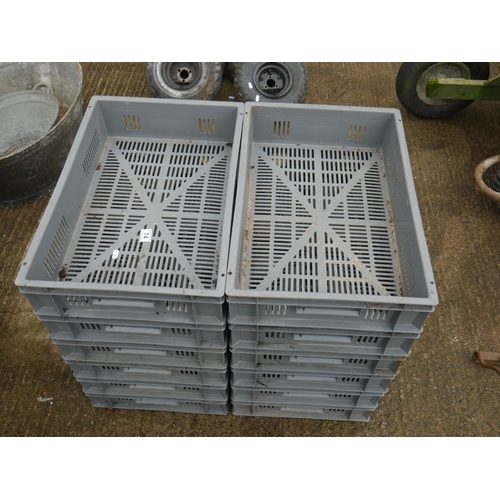 74 - LOT OF STORAGE TRAYS