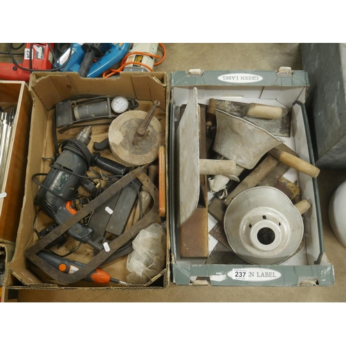 237 - 2 BOXES OF TOOLS