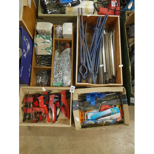 238 - 4 BOXES OF TOOLS