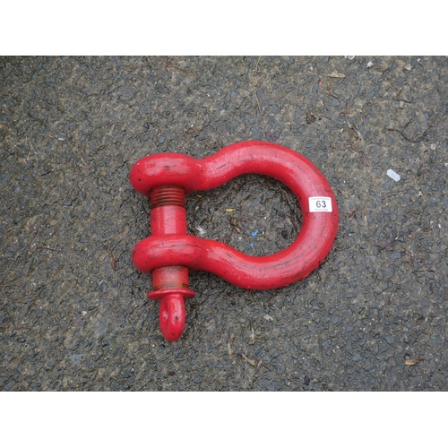 63 - LARGE SHACKLE