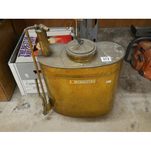 372 - COPPER KNAPSACK SPRAYER