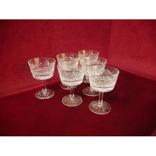 409 - 6 TYRONE DESSERT GLASSES