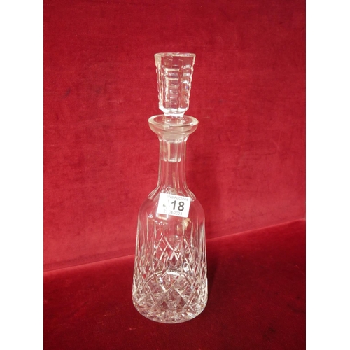 418 - WATERFORD DECANTER