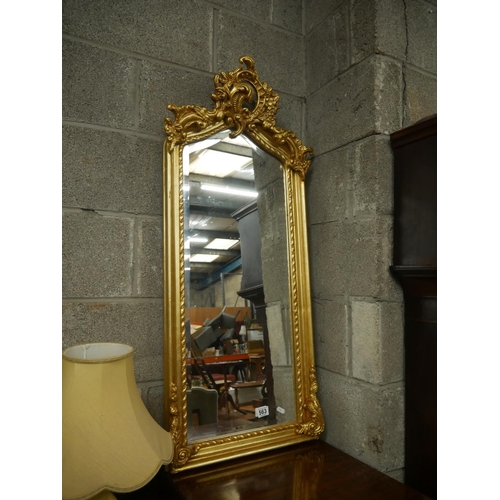 563 - GILT MIRROR