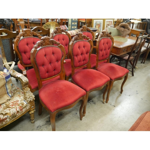 683 - SET OF 6 DINING CHAIRS