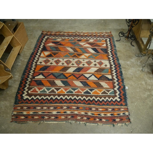 428 - ANTIQUE RUG 66