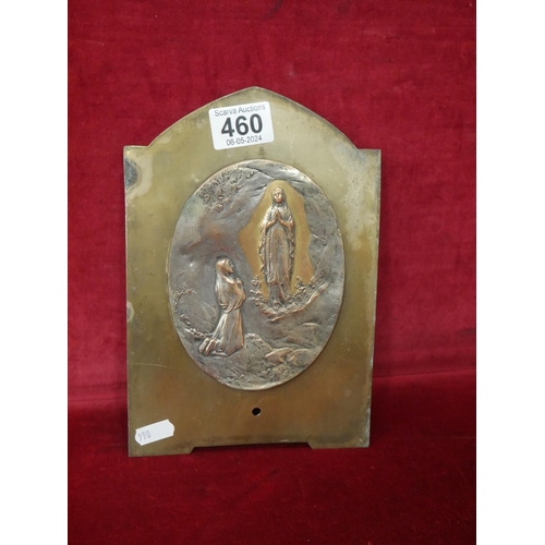 460 - RELIGIOUS PLAQUE