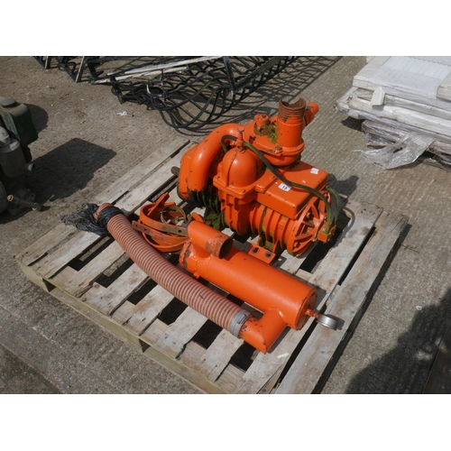 15 - VACUUM PUMP FOR SLURRY TANKER