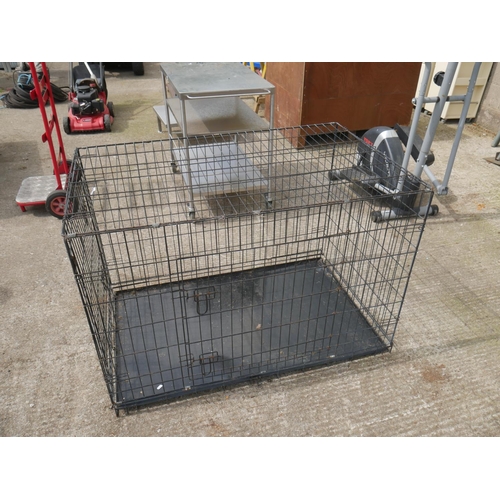 28 - LARGE DOG CAGE