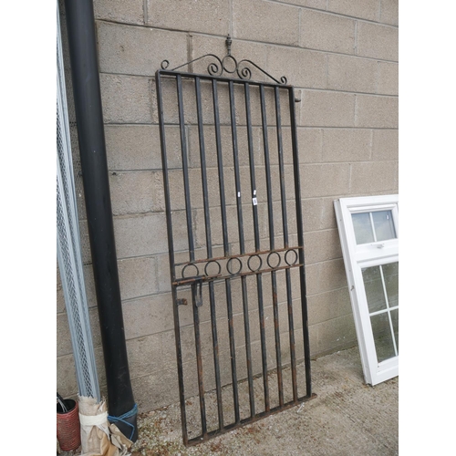 49 - WROUGHT IRON GATE