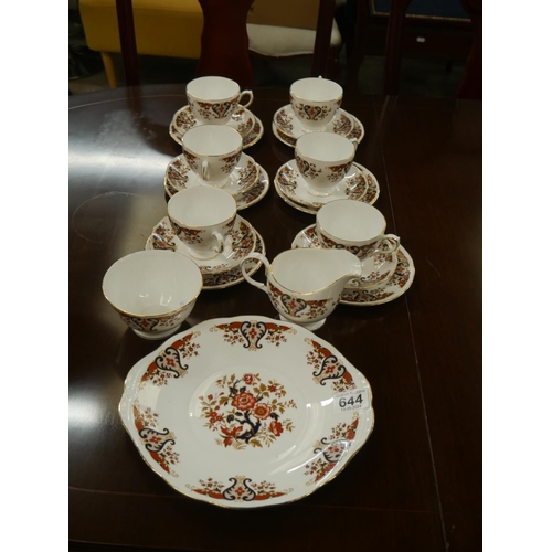 644 - COLCLOUGH TEA SET