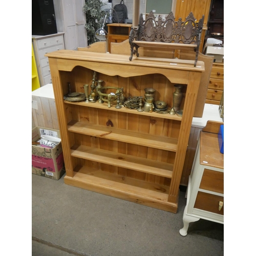 759 - PINE BOOKCASE