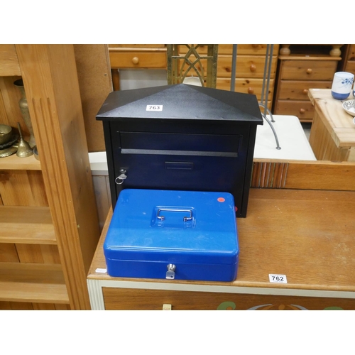 763 - CASH BOX & LETTER BOX