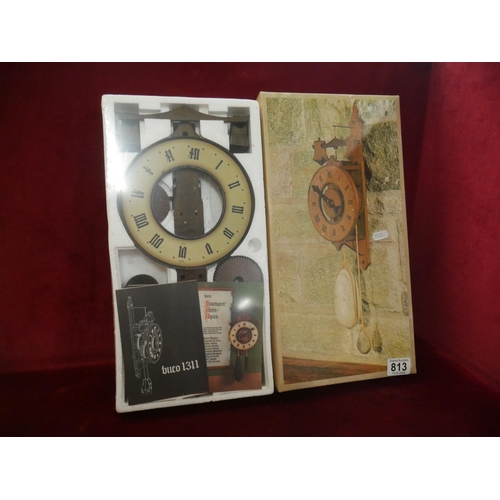 813 - BUCO SWISS CLOCK IN BOX