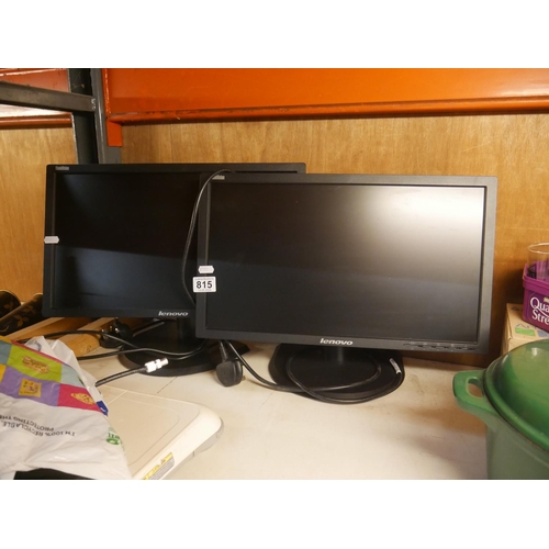 815 - 2 MONITORS