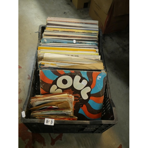 853 - BOX OF RECORDS