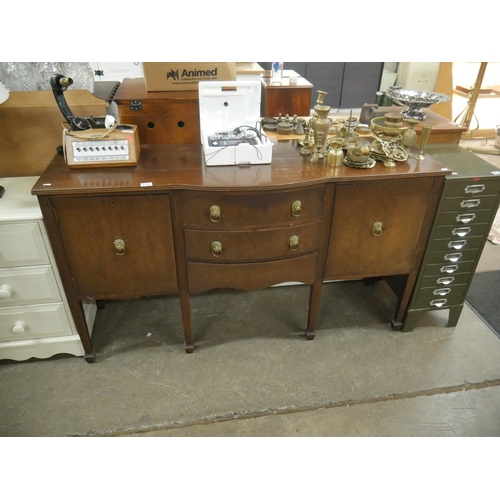 731 - BOW FRONTED SIDEBOARD