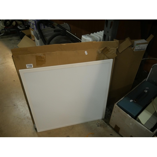 739 - 2 LIGHT PANELS