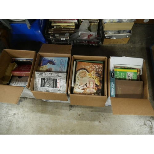 882 - 4 BOXES OF BOOKS