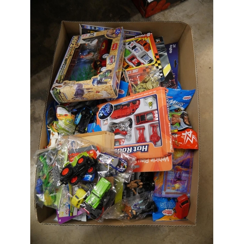 772 - BOX OF TOYS