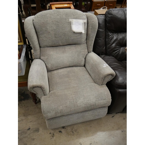 565 - ELECTRIC RISE & FALL FABRIC CHAIR