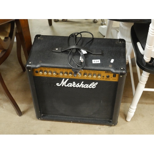 634 - MARSHALL AMPLIFIER