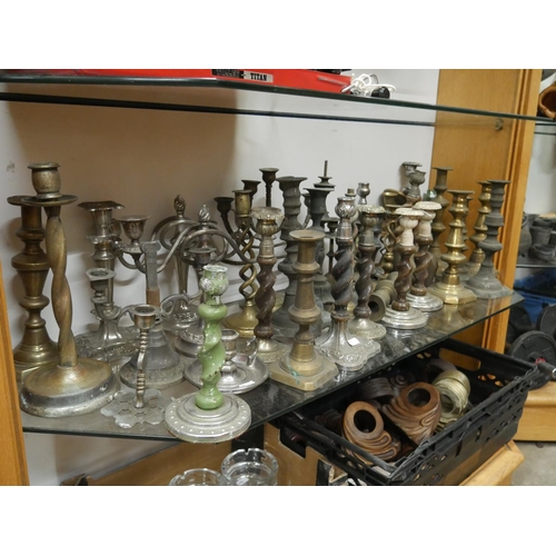 662 - DECK OF CANDLESTICKS