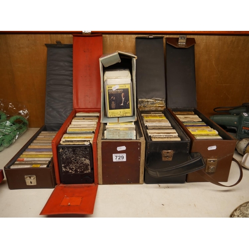 729 - LOT OF 8-TRACKS