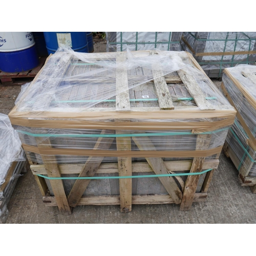 16 - PALLET OF MARBLE PAVING SLABS